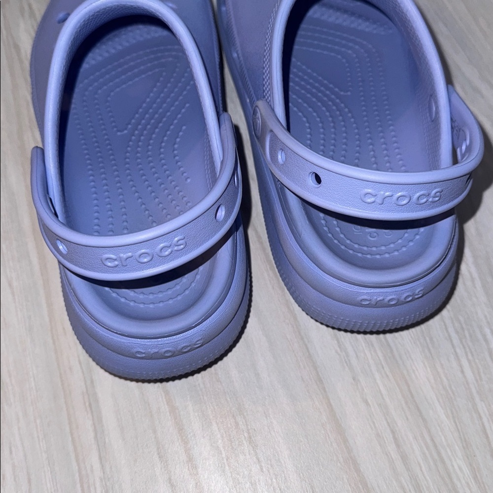 CROCS CUTIE CRUSH CLOG Violet Shoes Size Junior 5 - Picture 6 of 12